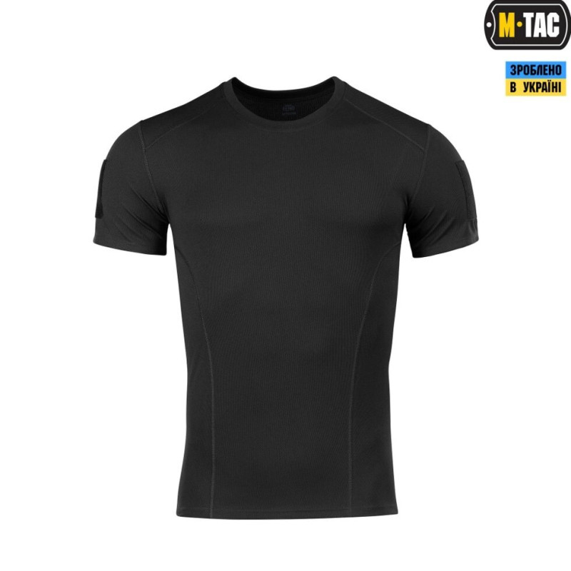 M-TAC ФУТБОЛКА ПОТООТВОДЯЩАЯ ATHLETIC VELCRO BLACK