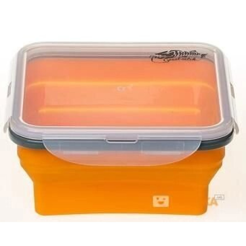 Набір з 3х силіконових контейнерів Tramp (400/700 / 1000ml) orange