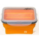 Набір з 3х силіконових контейнерів Tramp (400/700 / 1000ml) orange