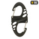 M-TAC КАРАБІН S-HOOK ПЛАСТИКОВИЙ BLACK