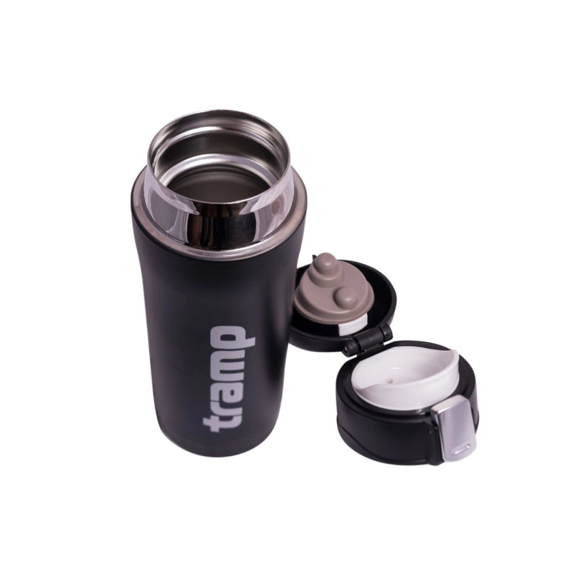 Термос Tramp 0,45 л чорний матовий TRC-107-black
