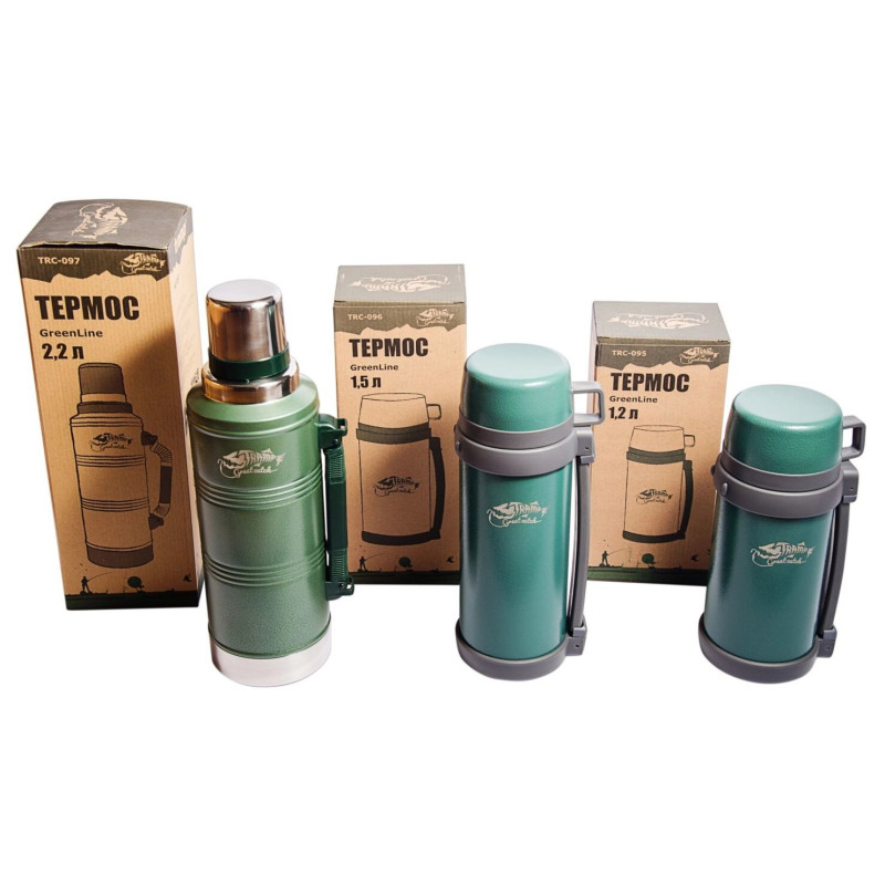 Термос Tramp Greenline 1.2 л
