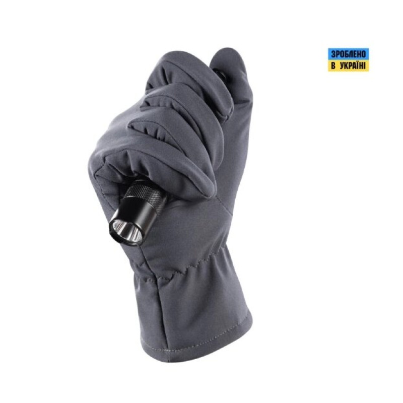 Рукавички Winter Soft Shell Grey M-Tac