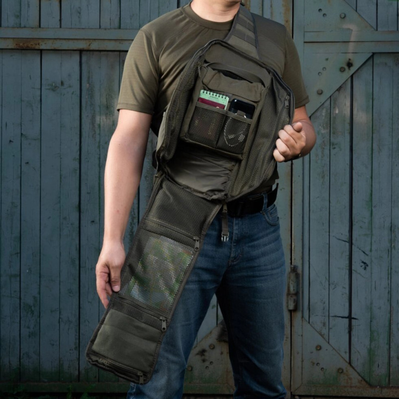 M-TAC РЮКЗАК ОДНОЛЯМОЧНИЙ ARMADILLO RANGER GREEN