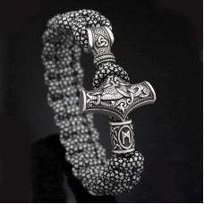 БРАСЛЕТ Norse Viking, паракорд З МОЛОТОМ ТОРА